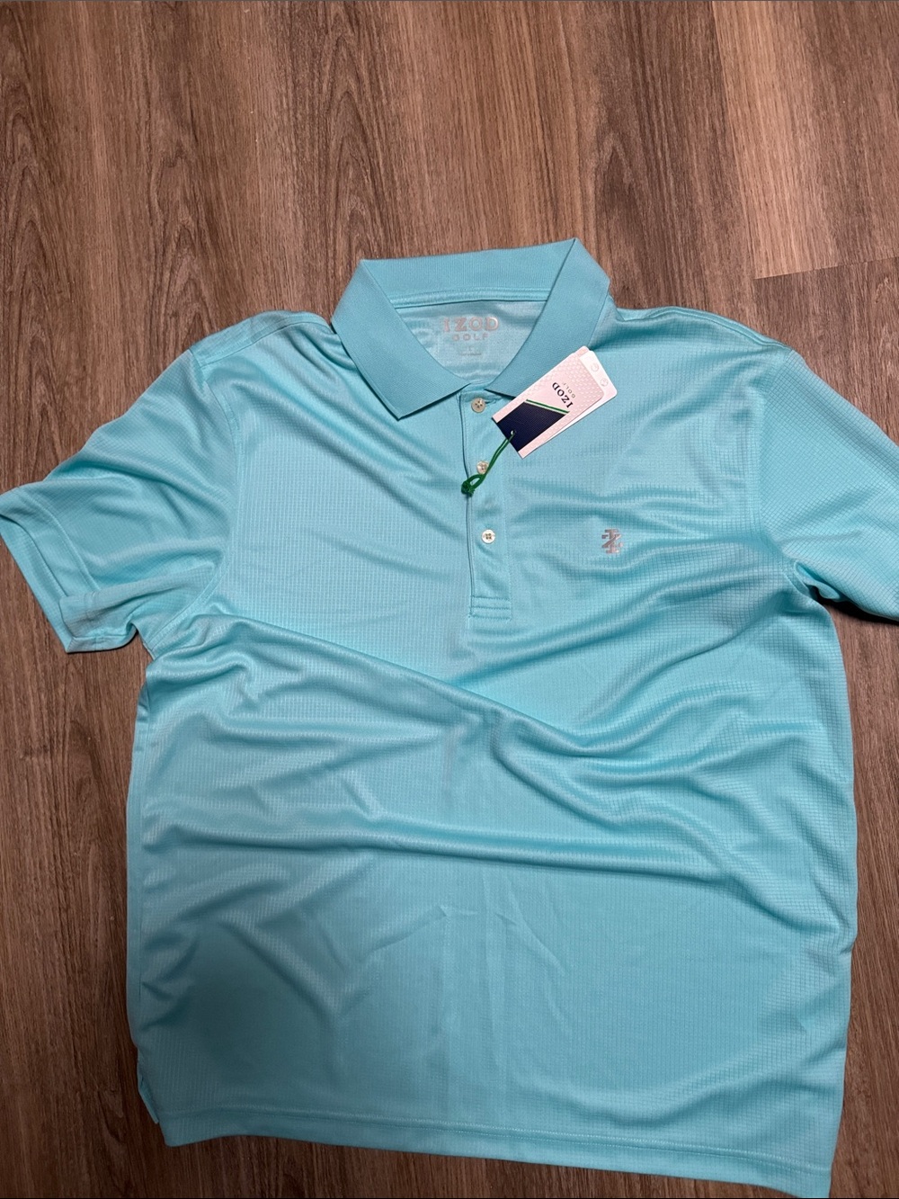 Izod Men’s Aqua Polo Shirt